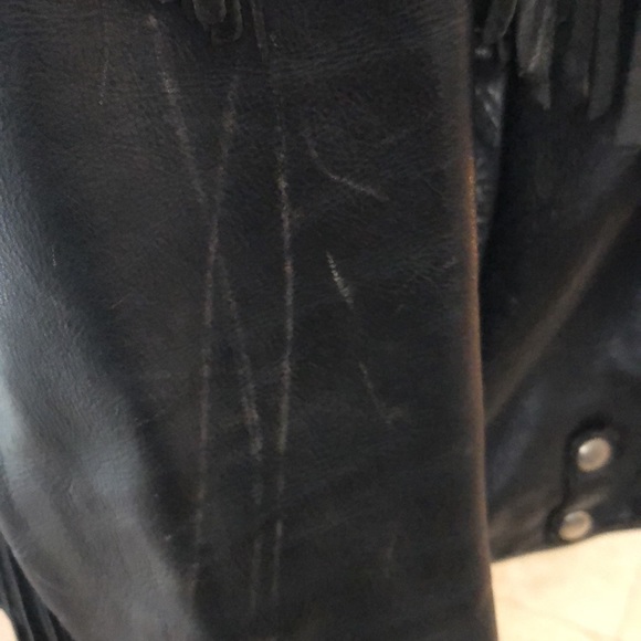 Ladies fringed leather jacket circa 1987 - Picture 9 of 13